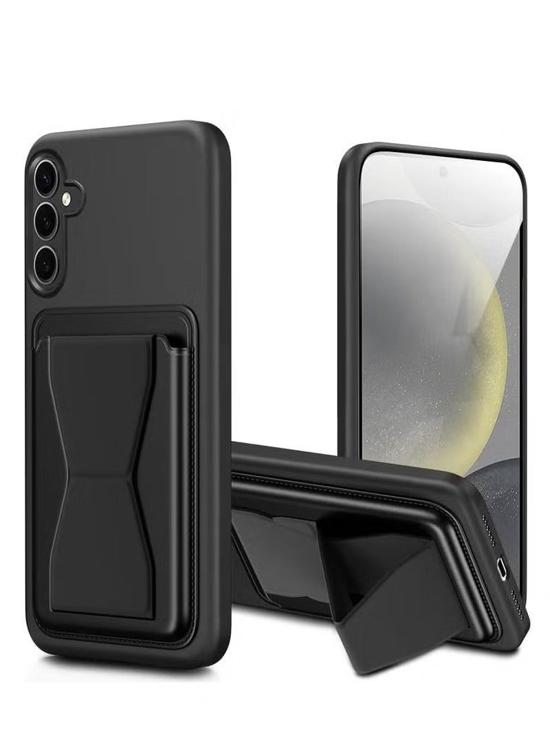 JAJEEK Samsung Galaxy S25 Plus Case – Magnetic Wallet Case with Card Holder, Kickstand, and Car Mount Compatibility – Slim, Shockproof, and Durable Soft Cover with Stand Function – Stylish Protective Back Cover for Galaxy S25 Plus 6.7-Inch - Image 1