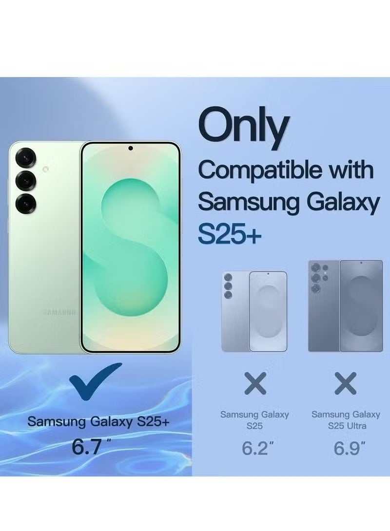 JAJEEK Samsung Galaxy S25 Plus Case – Magnetic Wallet Case with Card Holder, Kickstand, and Car Mount Compatibility – Slim, Shockproof, and Durable Soft Cover with Stand Function – Stylish Protective Back Cover for Galaxy S25 Plus 6.7-Inch - Image 4