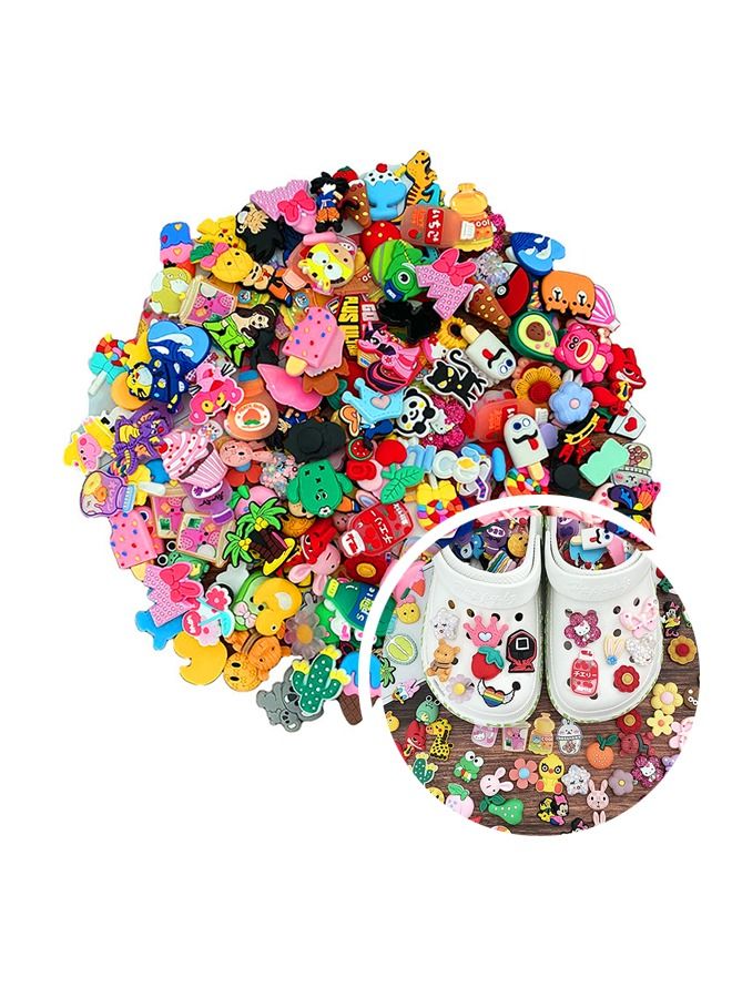 مختلف التماسيح الديكور، 100 جهاز كمبيوتر شخصى مزيج أنماط فريدة من نوعها، PVC التماسيح الديكور، نمط عشوائي التماسيح الديكور مناسبة للجميع - Image 1