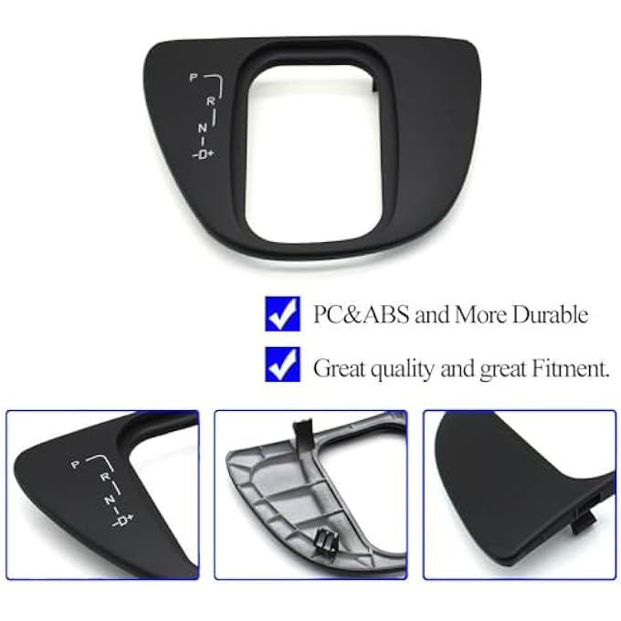 rayihni Automatic Gear Box Shift Cover Interior Gear Lever Baffle Accessories Replacement Compatible with Mercedes Benz Vito Viano W636 W639 6392600073 20102015 - Image 3