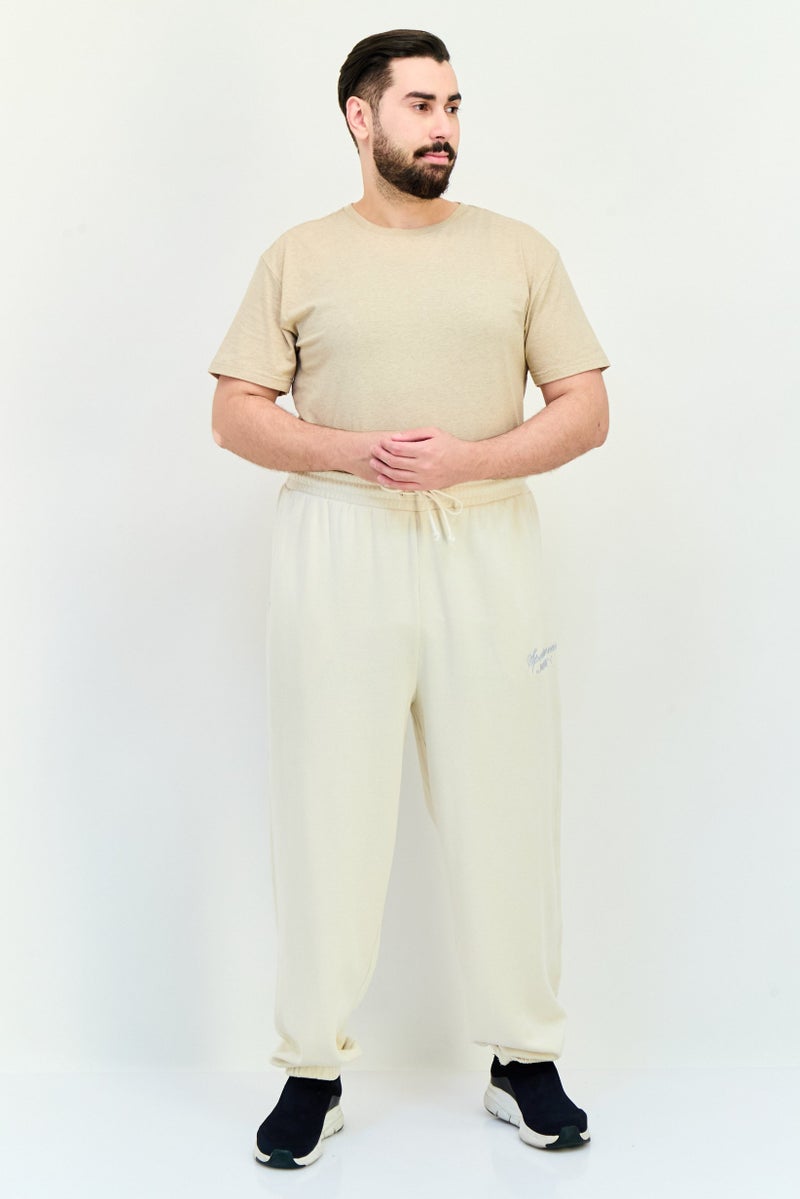 PUMA Men Sportswear Fit Outdoor Sweatpants, Beige - Image 2