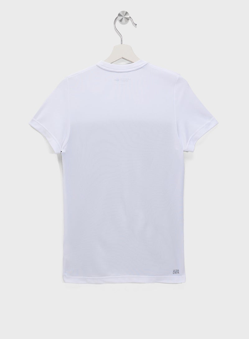 LACOSTE Logo Crew Neck Short Sleeve T-Shirt - Image 2