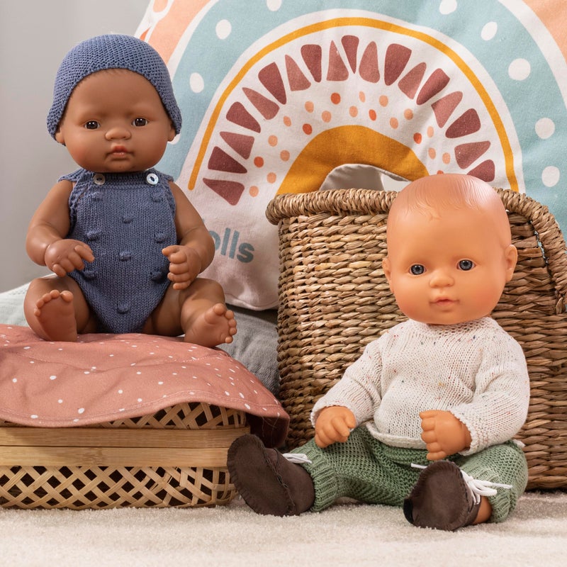 Miniland Educational - 12.63'' Anatomically Correct Newborn Baby Doll, Hispanic Boy - Image 2