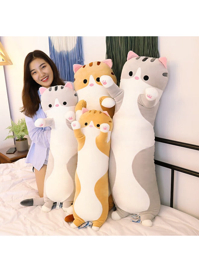 Avivi Sleeping Hug Pillow, Full-length Body Pillow For Bed, Companion Plush Toy For Sleeping, Side Sleeping Leg Pillow Cushion, Gift For Women, 80 Cute Cat Desig - Image 5