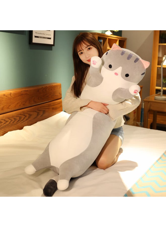 Avivi Sleeping Hug Pillow, Full-length Body Pillow For Bed, Companion Plush Toy For Sleeping, Side Sleeping Leg Pillow Cushion, Gift For Women, 80 Cute Cat Desig - Image 3