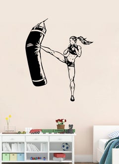 Spoil Your Wall Kickboxing Bag Wall Decal - Wall Arts Home Décor - Wall Sticker, 50x70 cm by Spoil Your Wall  - Image 1