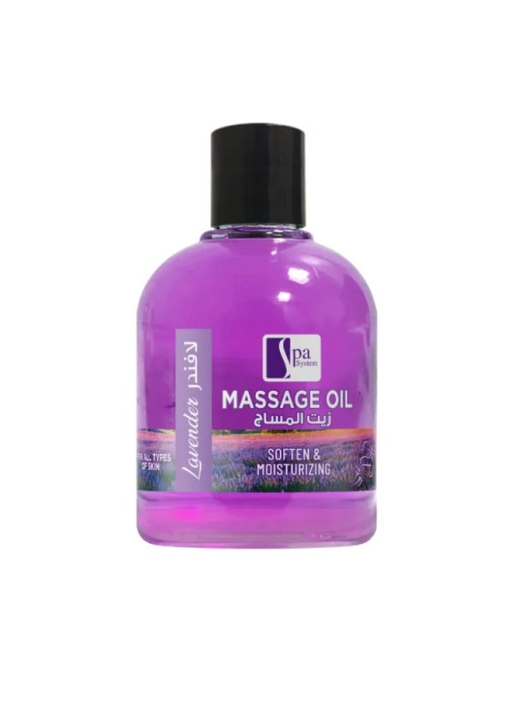 Spa System Lavender Massage Oil - 250ml
