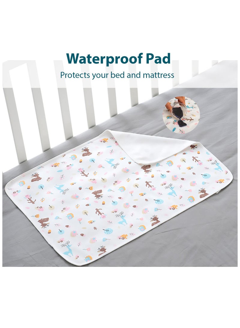 Mr. Penda Waterproof Bed Pad with 100% Cotton Top, 50x70cm Washable Reusable Mattress Protector Incontinence Pad Bed Cover for Baby, Toddler, Children, Adults  - Image 4