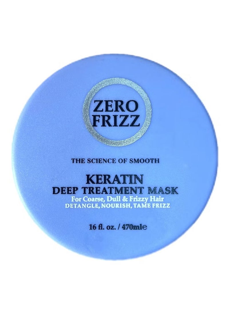 ZERO FRIZZ KERATIN DEEP TREATMENT MASK 470ML - Image 1