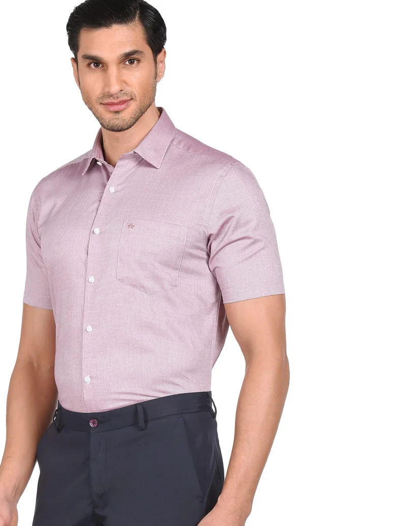 Pure Cotton Oxford Weave Shirt