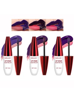 Lip Liner Stain Peel Off Lip Tint Tattoo Long Lasting Waterproof Nourishing Lip Liner Matte Finish Lip Stain Moisturizing Lipstick Set