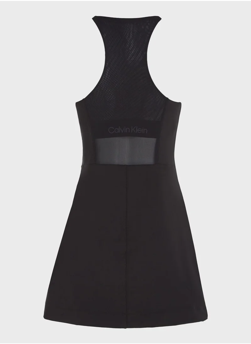 Calvin Klein Sports Built In Shelf Bra Dress