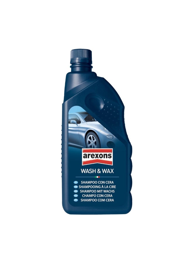 AREXONS Wash & Wax Self-Drying Car Wax Shampoo 1 L 31013 - Image 1