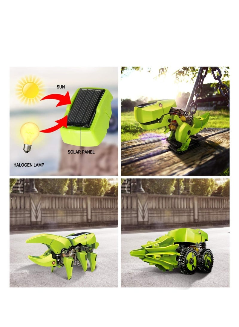 MAGIC VAULT Robot Dinosaur Toys, 3-in-1 Solar Robot Kit, STEM Projects for Kids Ages 8-12, Building Games Robot Toys for 8 9 10 11 12 Year Old Boys Girls - Image 2