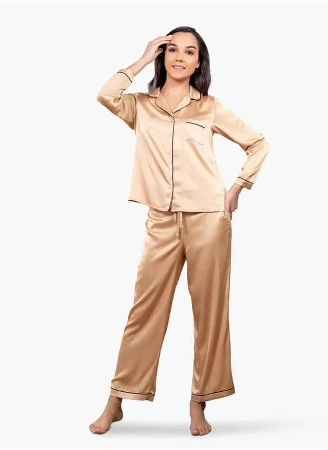 Aadaraya Ls Classic Long Pj Set For Female