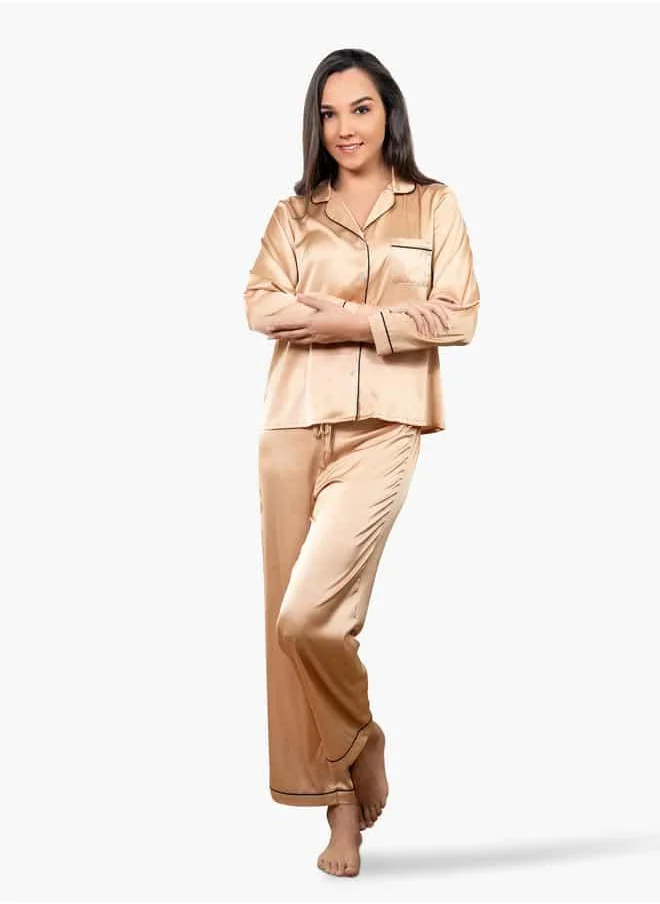 Aadaraya Ls Classic Long Pj Set For Female
