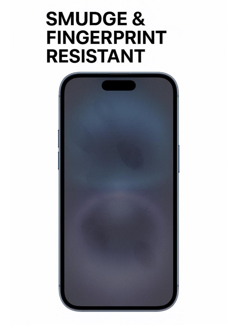 Original Matte Privacy Screen Protector for iPhone 17 Pro - Tempered Glass, Anti-Glare,Ultra-Thin, Scratch-Resistant - Image 4