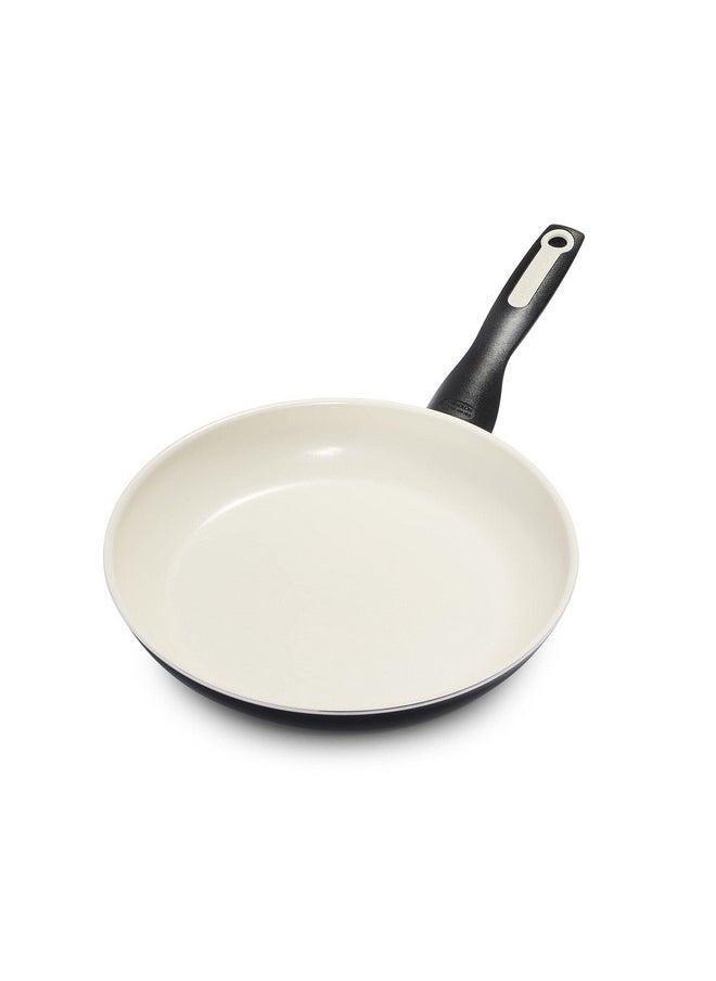 Greenpan GreenPan Rio Healthy Ceramic Nonstick 10" Frying Pan Skillet, PFAS-Free, Dishwasher Safe, Black  - Image 1
