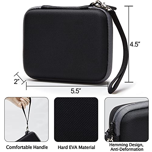 COOZOOM Guitar Pick Holder Case Compatible for Fender, ChromaCast, D'Addario, JIM DUNLOP, Bolopick, UNLP MUSICAL INSTRUMENT Guitar Accessories, All Size Picks Storage Pouch Box-Bag Grey - Image 3