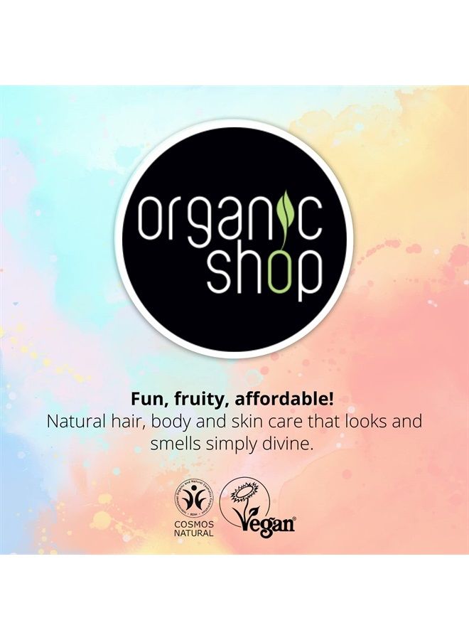 Organic Shop Body Cream Pink Lychee Organic Lychee & 5 Oils 250ml - Image 4