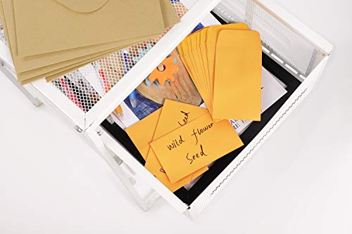ValBox Coin Envelopes Small Parts Envelope with Gummed Flap for Home, Garden or Office Use, Kraft Seed Envelopes 500 per Box (Brown, 3 (2.5x4.25 Inches)) - Image 5
