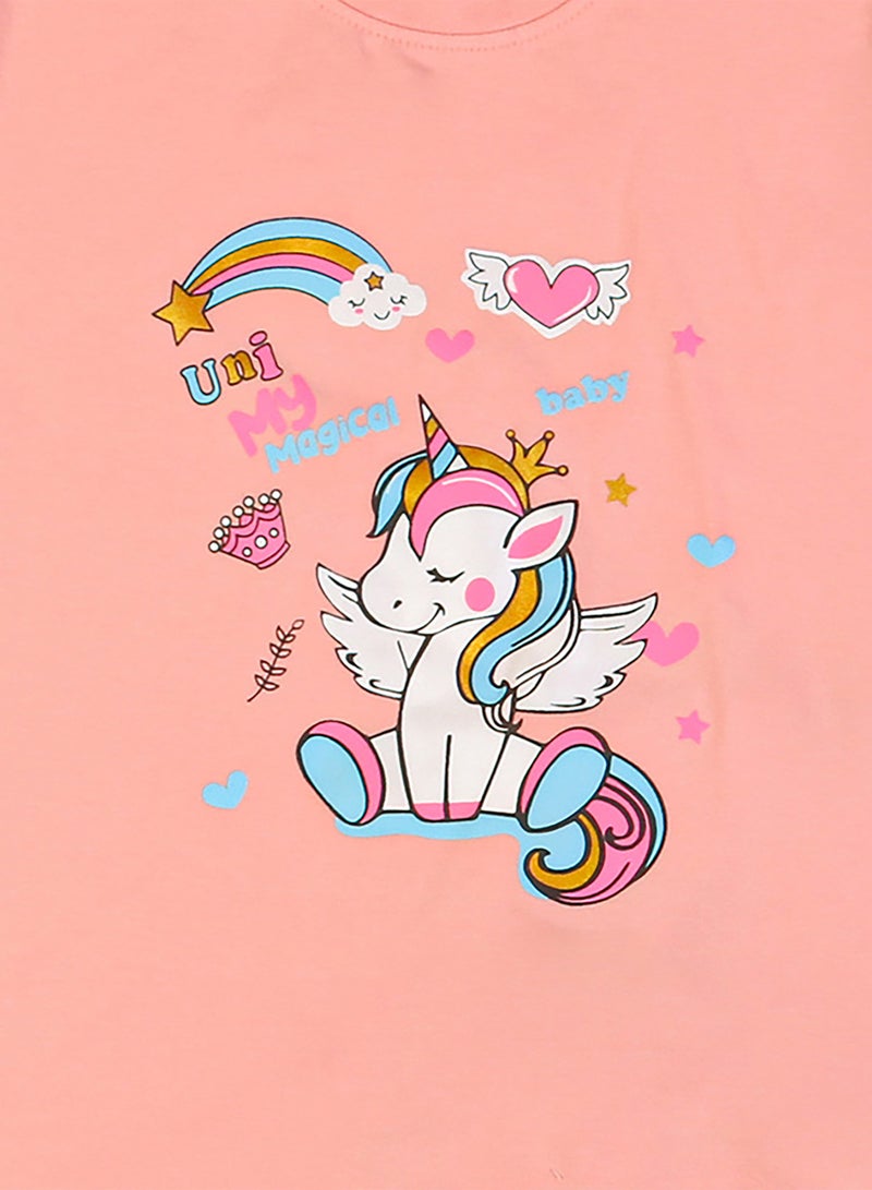 زيركون بيجامة بناتي صيفي - Image 2