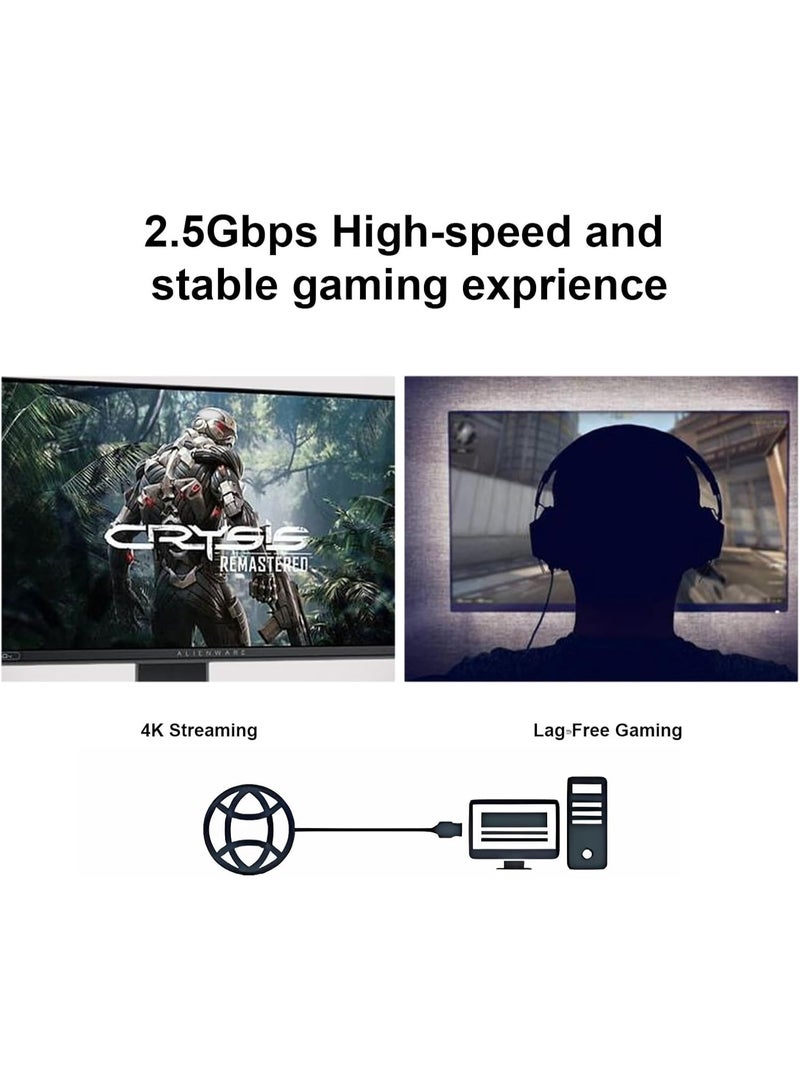PCIe 2.5GbE Network Card Single Port 2.5G/1G Ethernet Adapter High Speed RJ45 LAN Card for Desktop PC Windows and Linux Support - Image 5