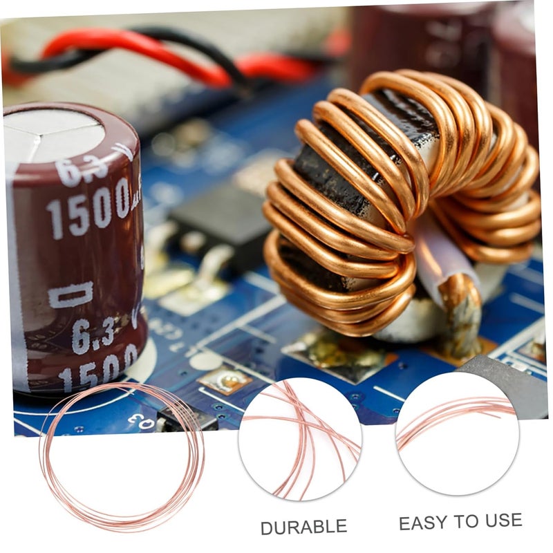 Bare Copper Wire 1mm Flexible for Jewelry Making and Electrical Applications - Image 3