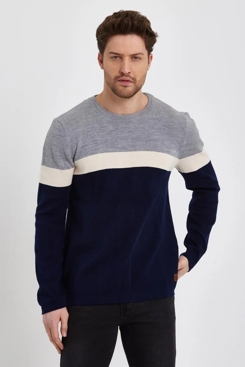 Alexander Gardi Color Block Sweater (E22-5701)