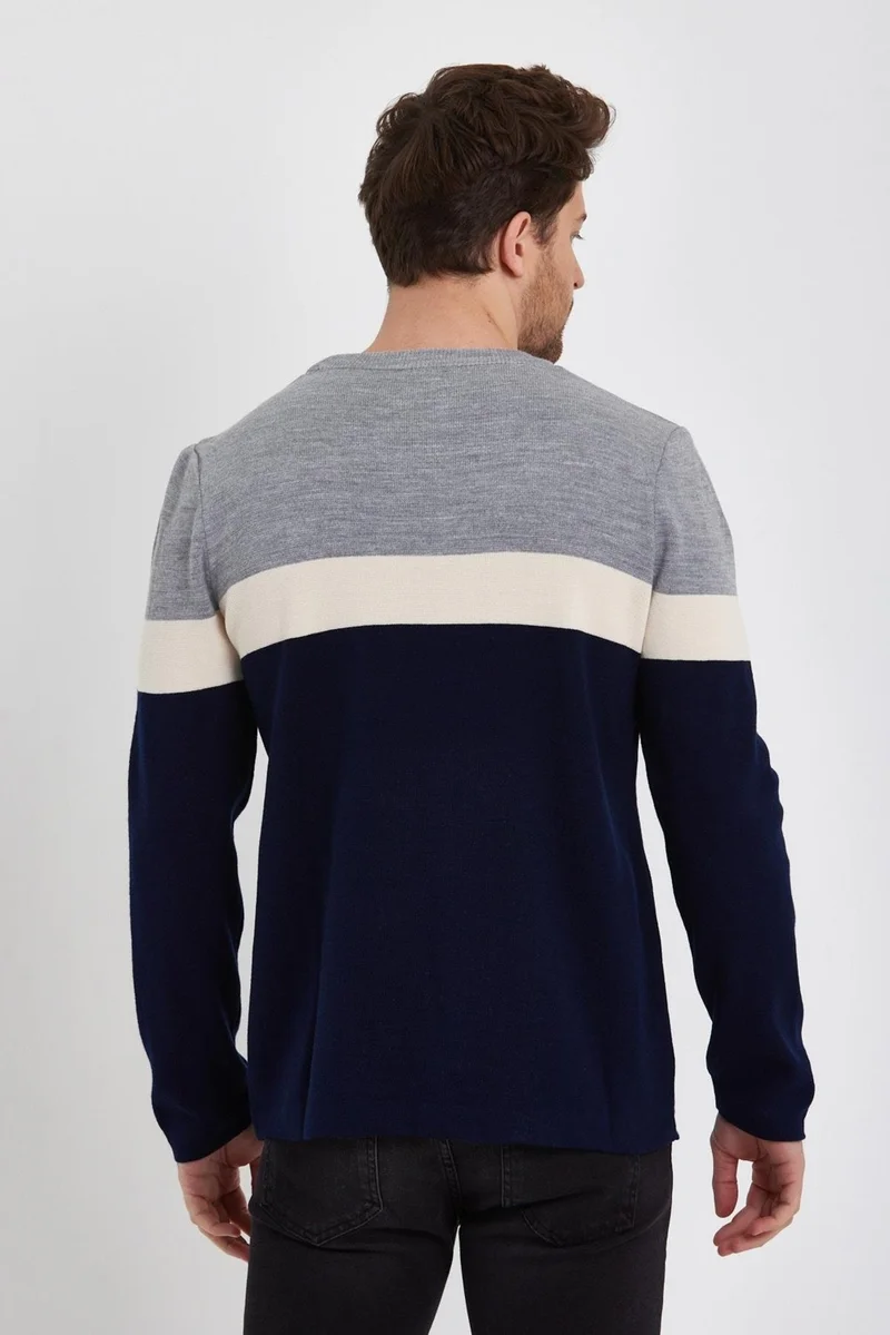 Alexander Gardi Color Block Sweater (E22-5701)