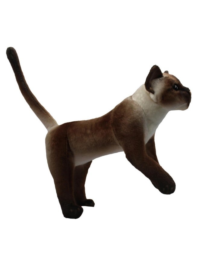 Tickles Tickles Standing Cat Soft Stuffed Plush Animal Toy for Kids Boys & Girls Birthday Gifts (Color: Brown Size: 35 cm)  - Image 2