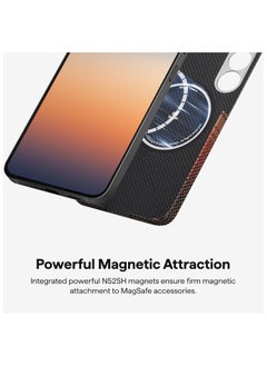 PITAKA pitaka for S25 Plus Case, 6.7 Inch, Compatible with MagSafe, Slim & Light Samsung Galaxy S25 Plus Case, 1500D Aramid Fiber Made [MagEZ Case 4 - Sunset]  - Image 4