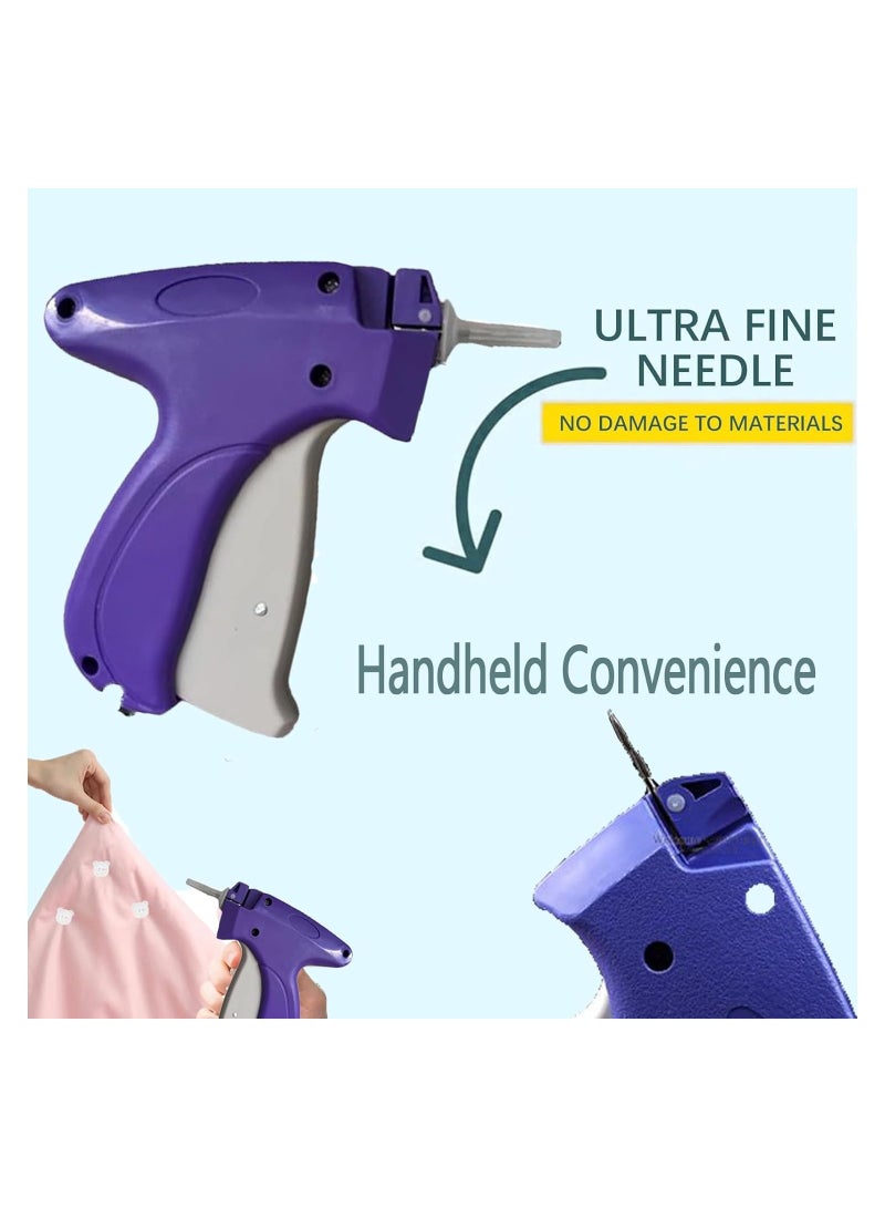 SYOSI Tagging Gun for Clothing Price Tag Attacher Gun Quick Clothing Fixer Consulbefor Sewing Machine Mini Stitch Hemming Gun for Clothes Micro Tagging Stitch Tool for Clothing - Image 3