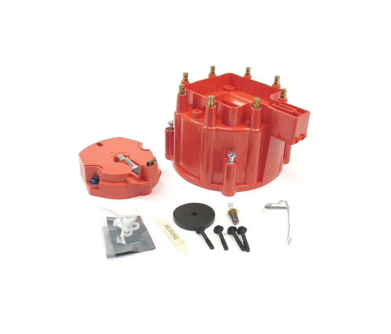 Pertronix D4001 Flame-Thrower Red HEI Distributor Cap and Rotor Kit - Image 2