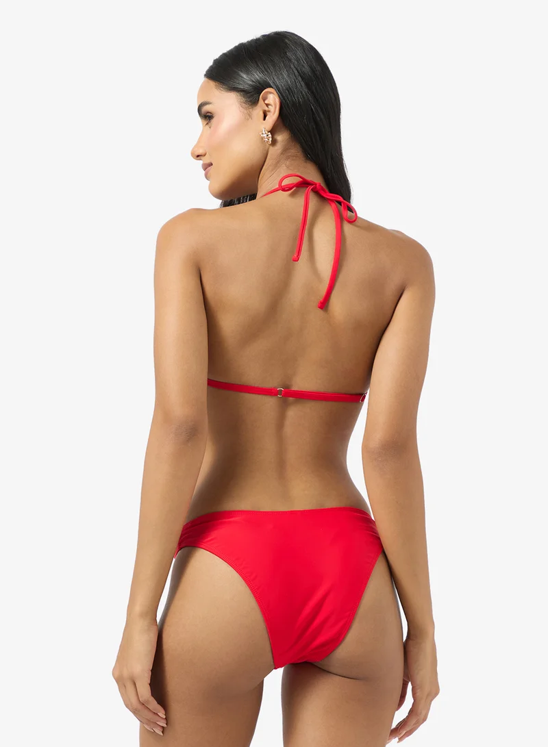 Ginger 3 Pc Bikini &amp; Sheer Pant Set