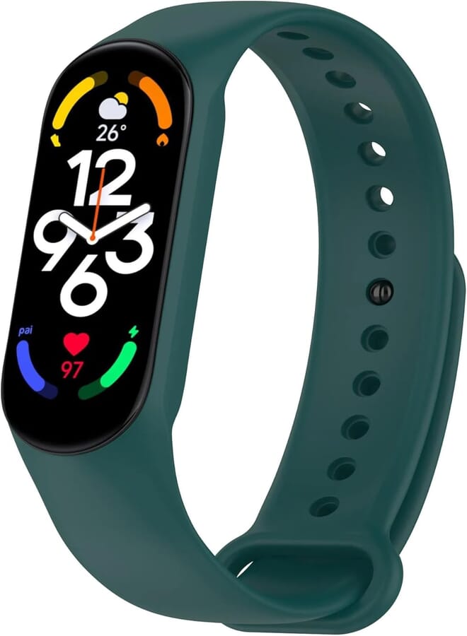 Next store Silicone Replacement Wrist Strap Compatible with Xiaomi Mi Band 6 / Mi Band 5 Smart Watch