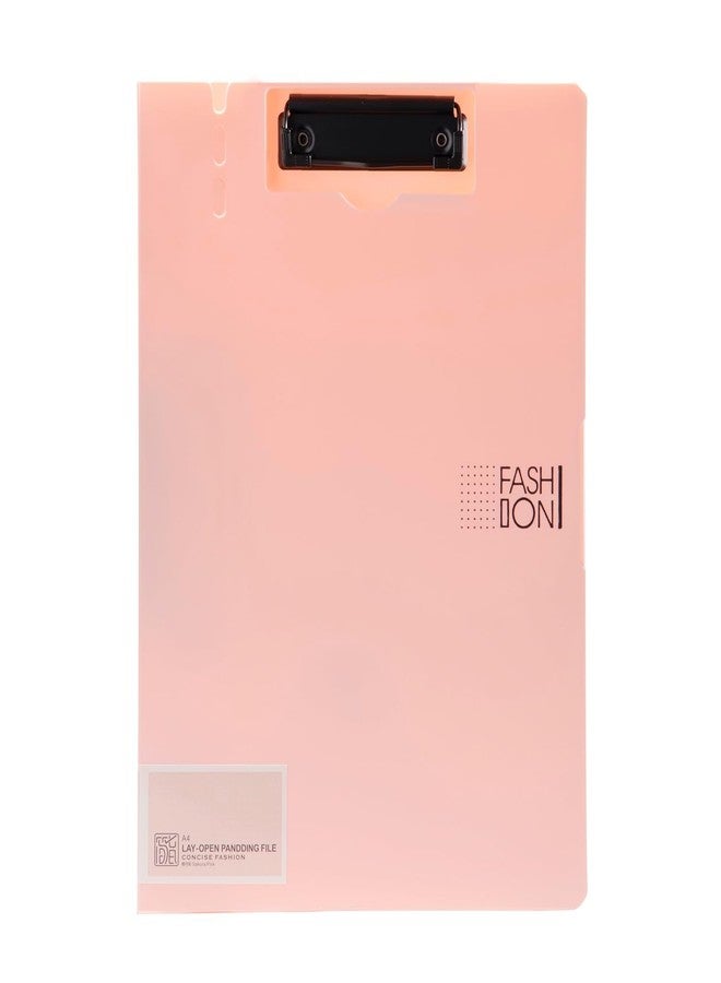 2HEET Lay Open A4 Pandding Files with Matte Hard Cover and Hazy Pink Colour - Document Organizer for School, Office, Home, Durable with Flap, Easy Viewing and Accessibility - Image 5
