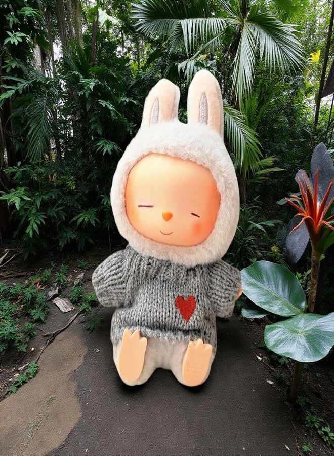 HOOYEE Doll Clothes Set for Labubu - 3 Pack Cute Outfit & Cap Accessories for 17cm Dolls, Replacement Costume Wardrobe for Labubu Clothes (No Doll Included) - Image 4