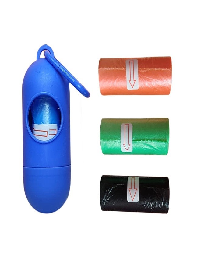 Amso Portable Disposable Baby Diaper Nappy Garbage Bag with Removable Capsule Box (1 Capsul and 4 Multi Color Garbage Roll) - Image 1
