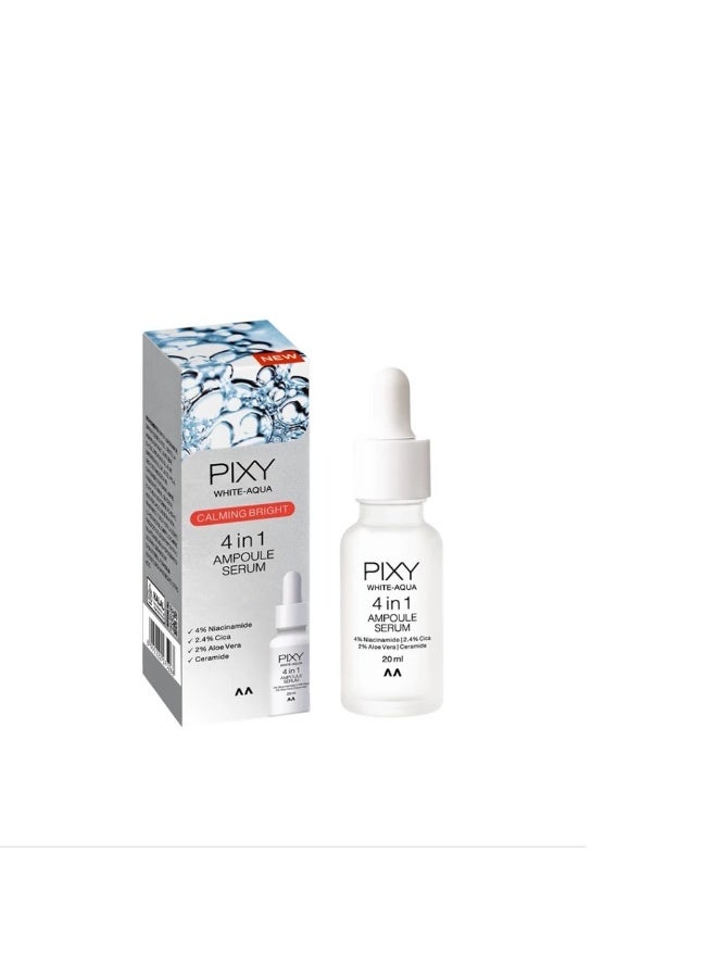 PIXY White-Aqua 4 in 1 Ampoule Serum 20ml - Image 1