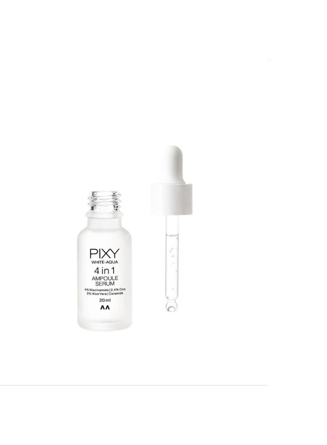 PIXY White-Aqua 4 in 1 Ampoule Serum 20ml - Image 2