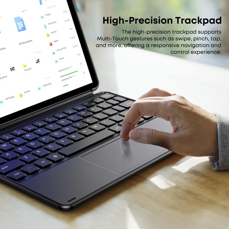 Chuwi Tablet Keyboard for Hi10 X2 and Hi10 X1, 2 in 1 Magnetic Keyboard with Touchpad, Original Wireless Magnetic, Ultra Slim and Portable - Image 3