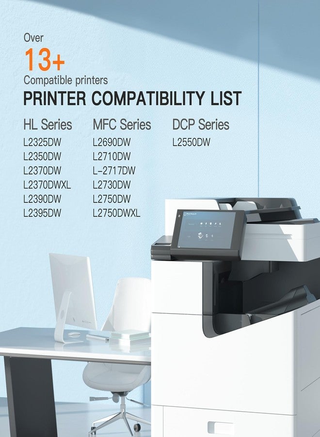 إي-زي إنك خراطيش حبر EZ Ink TN760 ووحدة أسطوانة DR730 (عبوة من 3 خراطيش، 2 خرطوشة حبر و1 أسطوانة) - Image 2