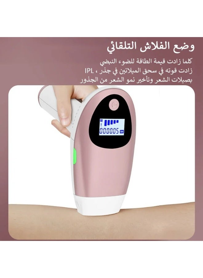 T3 شفط دائم IPL لإزالة الشعر شفط ليداري للوجه وبيكيني وشعر الجسم إزالة الشعر الكهربائية شفط ليداري 500000 نبضة - Image 3