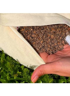 Rebuwo Buckwheat Husk Filled Meditation Cushion  - Image 3