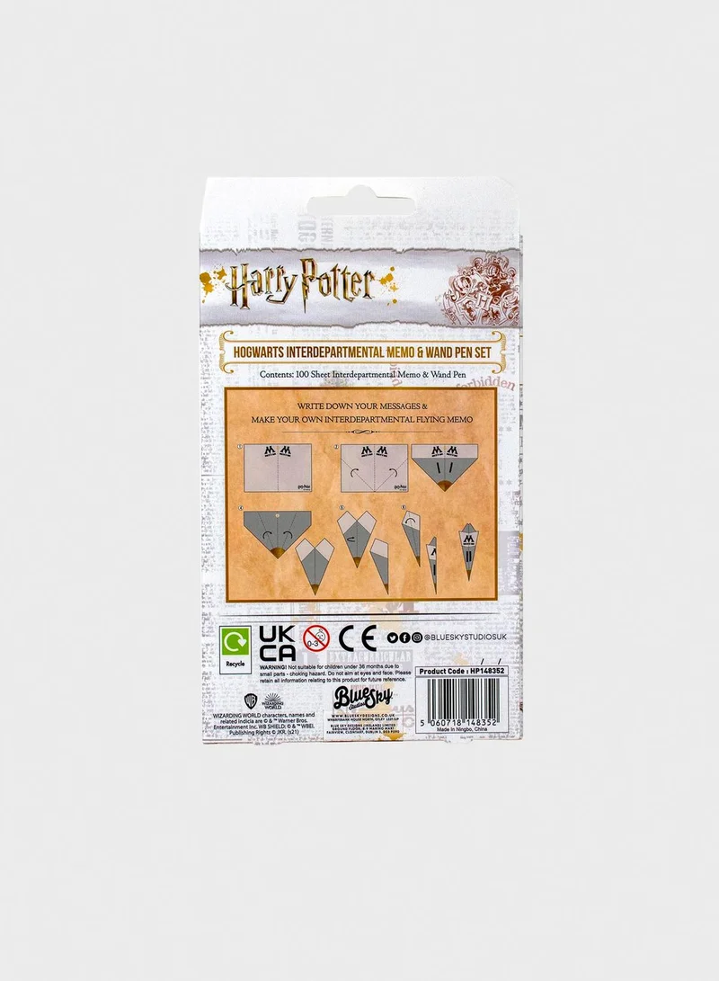 Harry Potter Harry Potter Interdepartmental Memo & Wand Pen Set