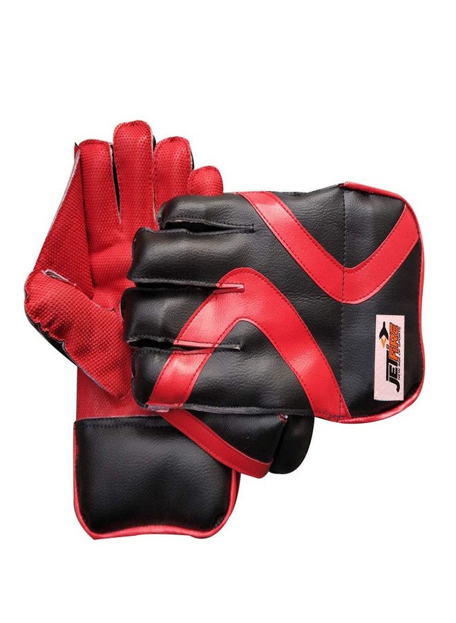 JetFire Wicket Keeping Gloves Wicket Keeping Gloves (L, Red) - Image 3