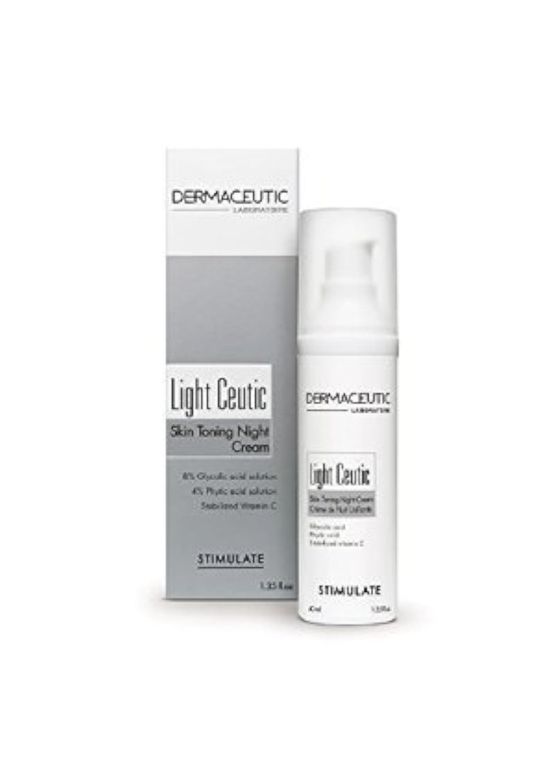 Dermaceutic - Dermaceutic Light Ceutic Skin Toning Night Cream (40 ml) 1.35 fl oz - Image 1