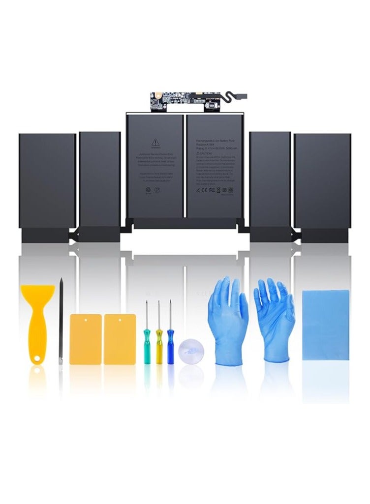 Terabyte A1964 A1989 A2251 Battery Replacement for MacBook Pro 13" A1989 (Mid 2018, 2019) and A2251 (2020), EMC 3214 3358 3348 - Image 2