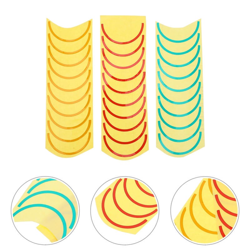 Pressure Gauge Decals Stickers 3 Sheets 10 Pieces Per Sheet Pressure Range Identification Labels - Image 4